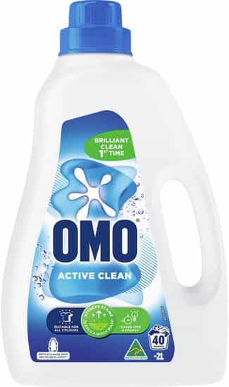 Omo Active Clean Laundry Liquid Detergent (2 liters)