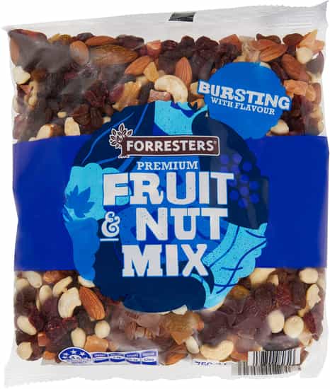 Forresters Premium Fruit & Nut Mix (750 gs)