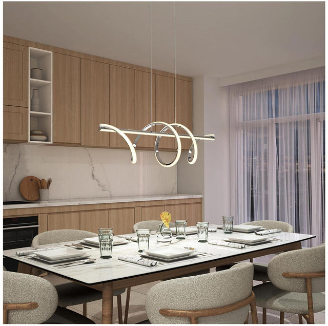 Artika Coda Chrome LED Pendant (1 ea)