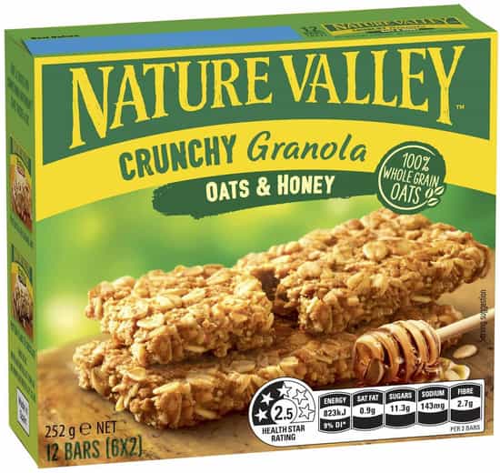 Nature Valley Oats & Honey Granola Bars (42 g × 6 pks)