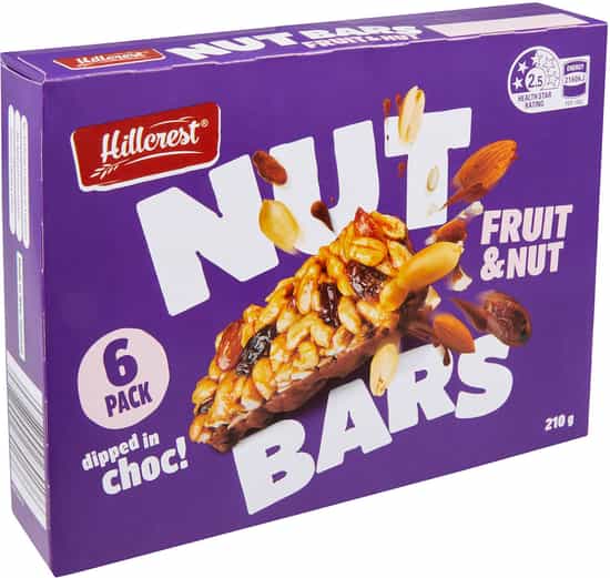 Hillcrest Fruit & Nut Granola Bar (210 g 6 pks)