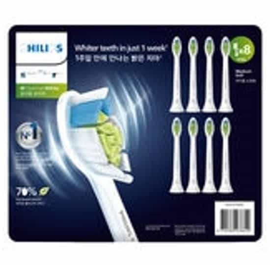 Philips W2 Sonicare Brush Heads 8Pk