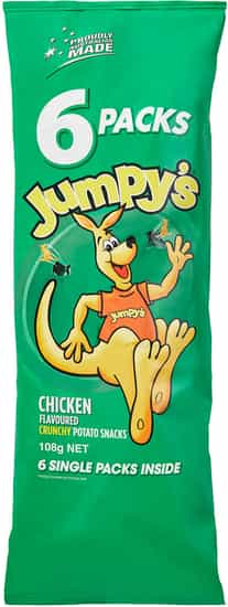 Jumpy's Chicken Multipack 6 Pack (108 gs)
