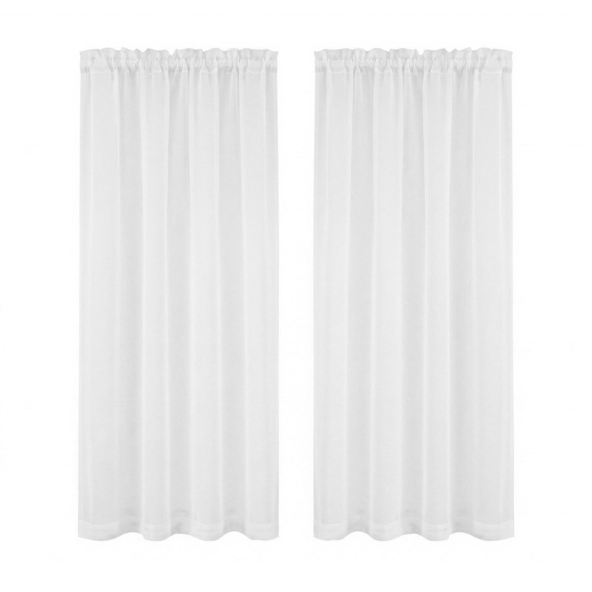 Artiss Blockout Curtains 2X 132x160cm Light Filtering Window Drapes Rod Pocket