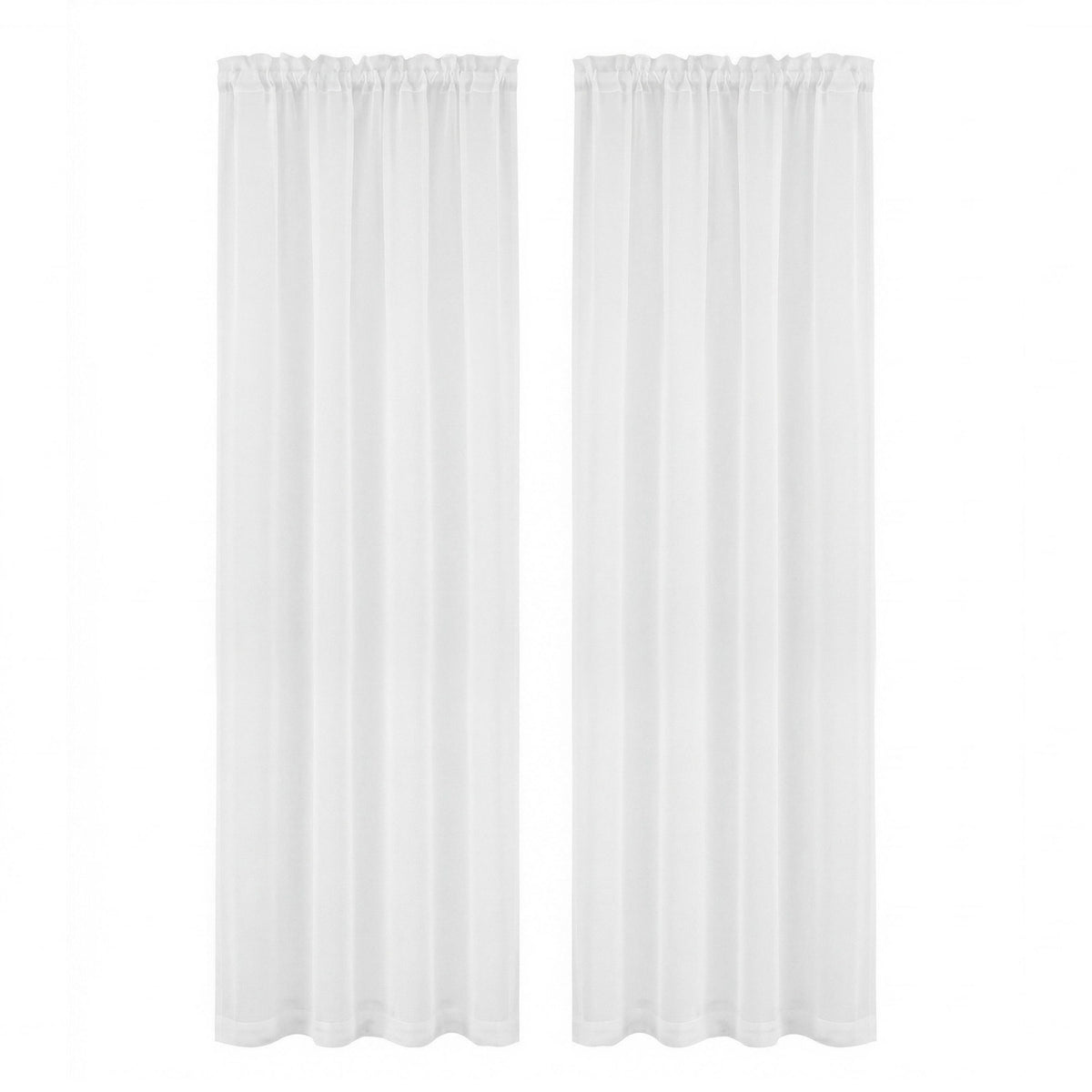 Artiss Blockout Curtains 2X 132x213cm Light Filtering Window Drapes Rod Pocket
