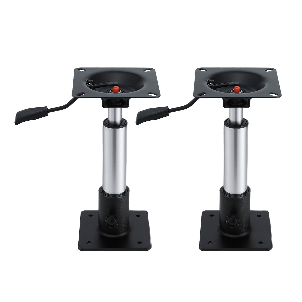 Seamanship Boat Seat Pedestal 34–46cm Adjustable Gas - BS-PED-GL-3446-BKX2