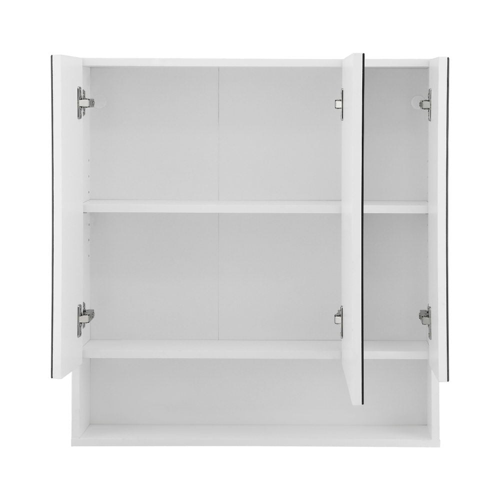 Cefito Bathroom Mirror Cabinet Medicine Adjustable Shelves Wall Hung 70 - 347801