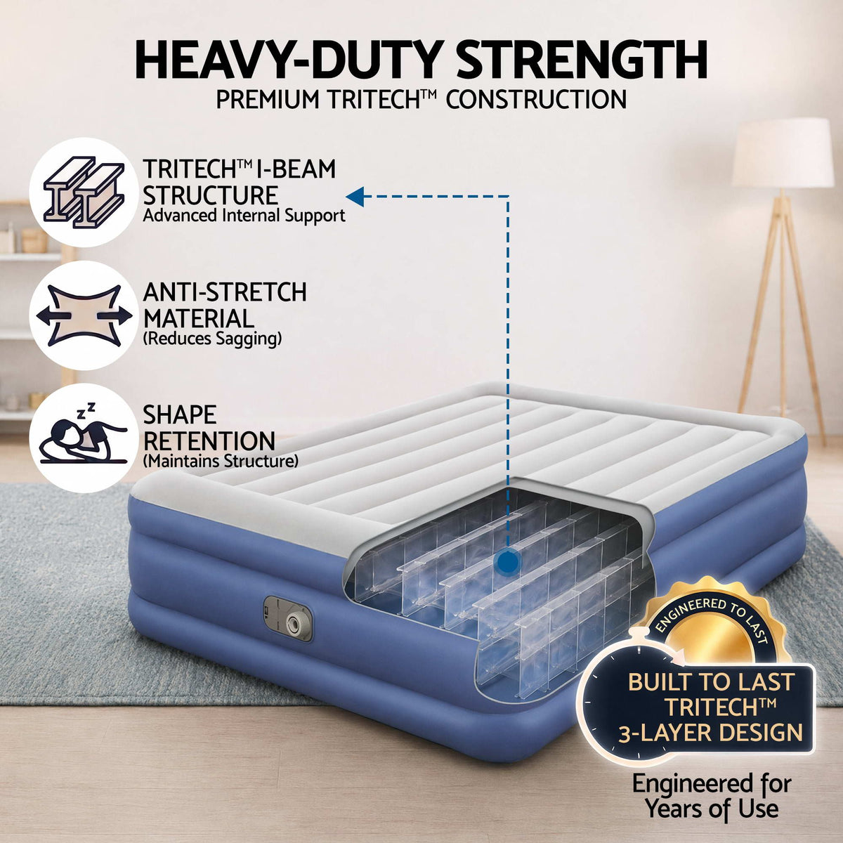 Bestway Air Bed Inflatable Mattress Queen