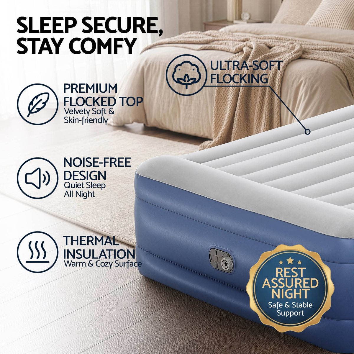 Bestway Air Bed Inflatable Mattress Queen
