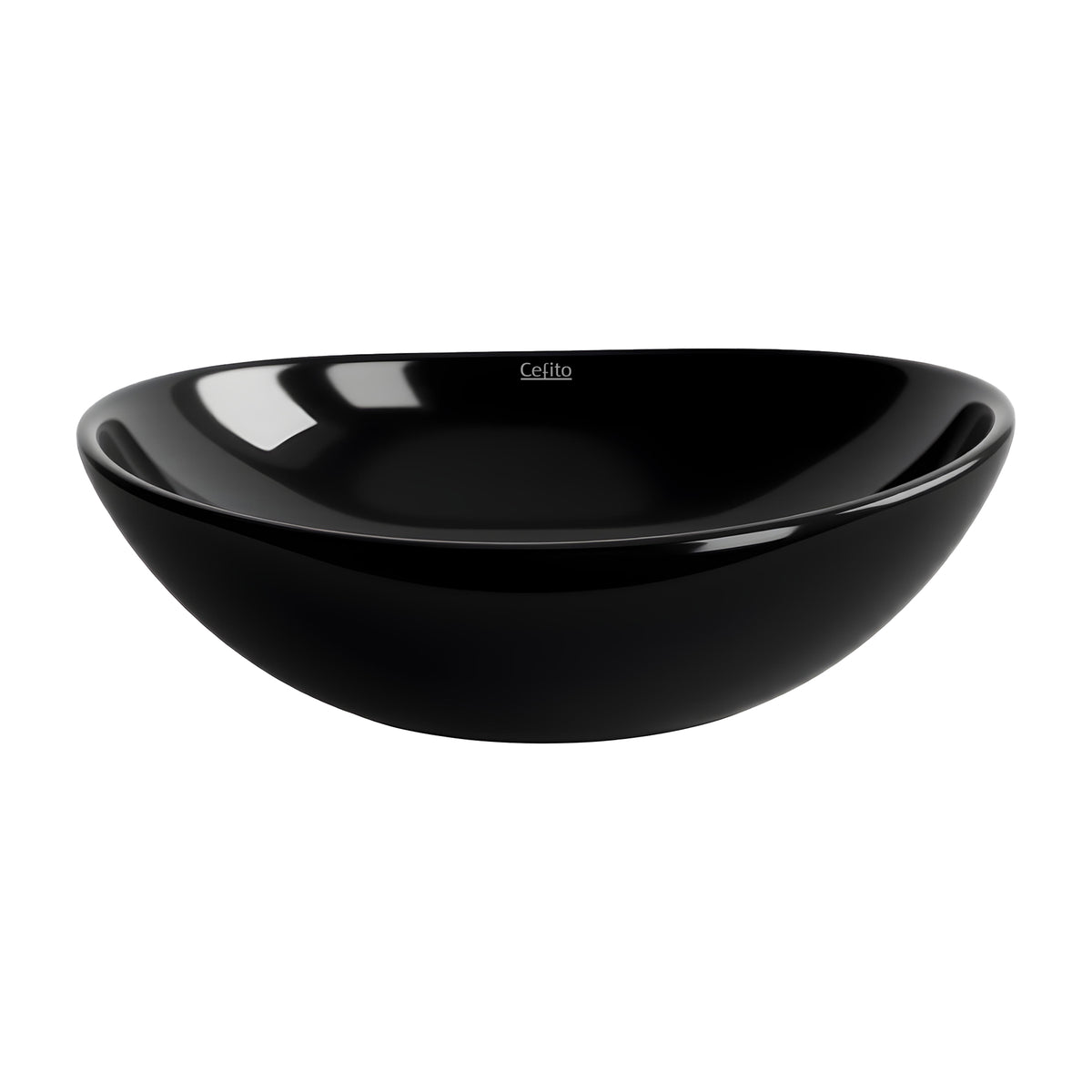 Cefito Bathroom Basin Ceramic Vanity Sink Hand Wash Bowl 41x34cm - CB-005-BK1
