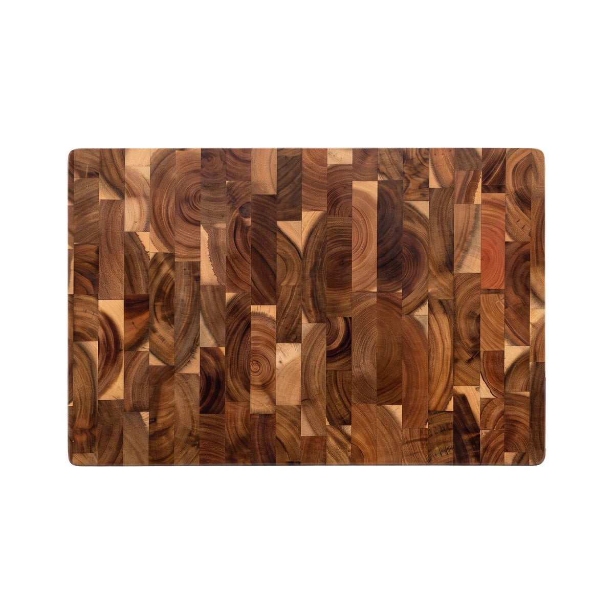 5-Star Chef Acacia Wooden Cutting Board End Grain Chopping Board
