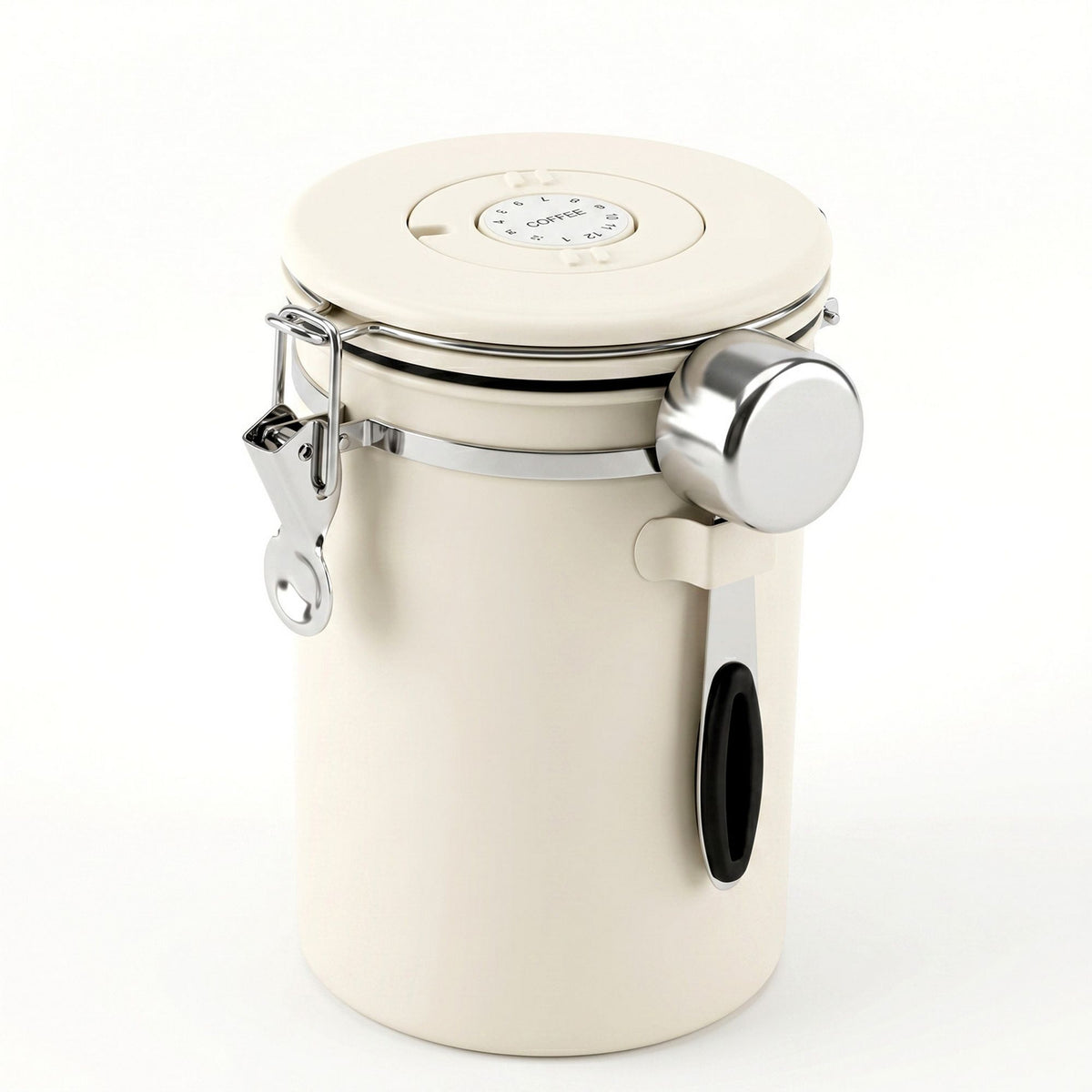 5-Star Chef 1.8L Stainless Steel Coffee Bean Storage Container Coffee Canister