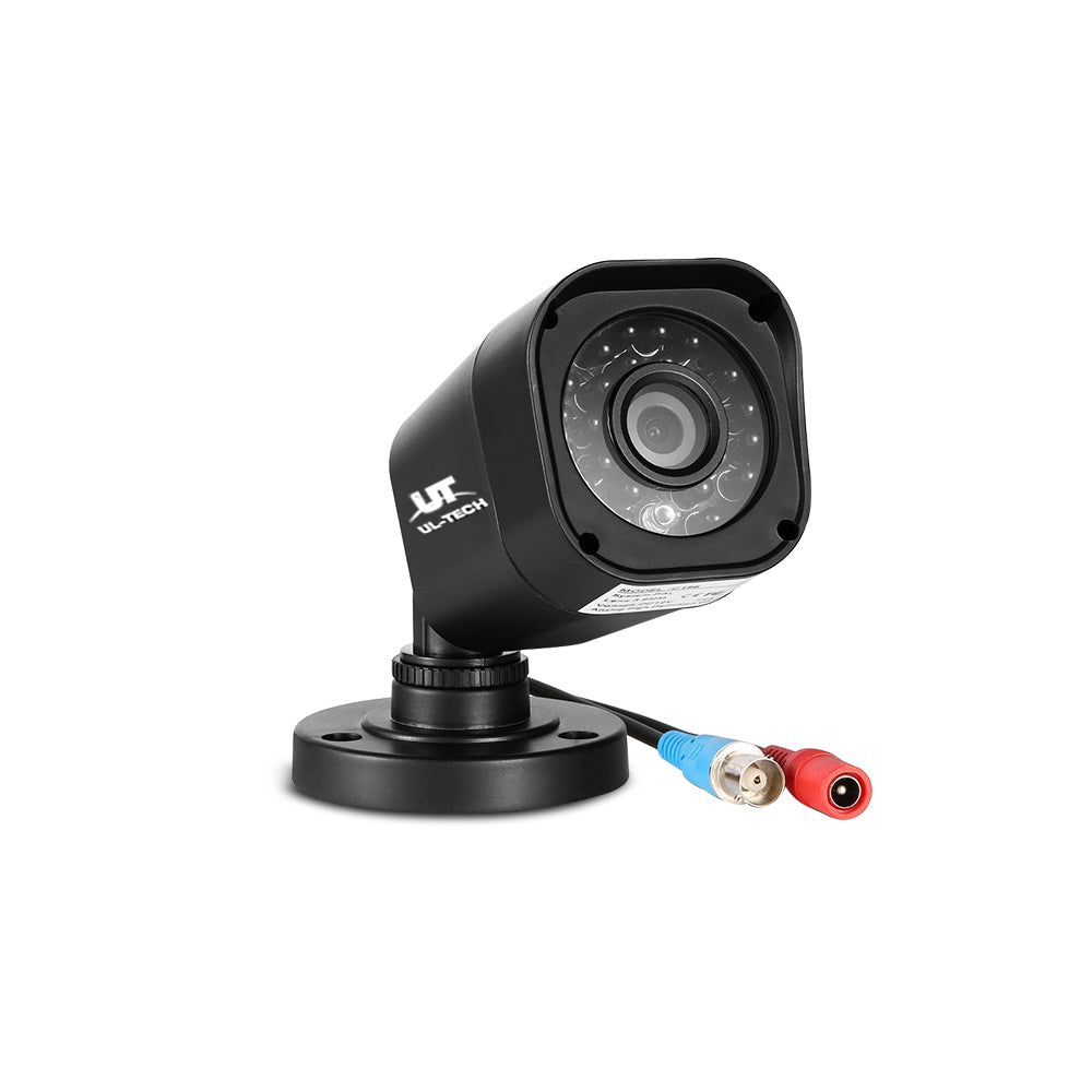 UL-TECH 1080P Security Camera System 8CH DVR with 8 CCTV Square Cameras