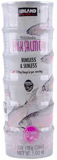 Kirkland Signature Wild Alaska Pink Salmon (170 g x 6 pk)