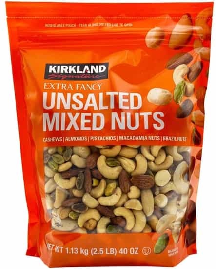 Kirkland Signature Unsalted Mixed Nuts (1.13 kg)