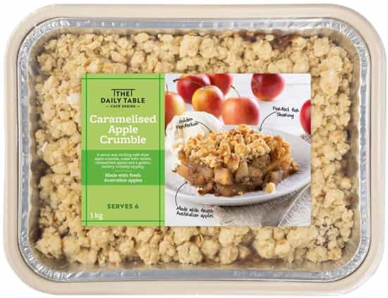 The Daily Table Caramelised Apple Crumble (1 kg)