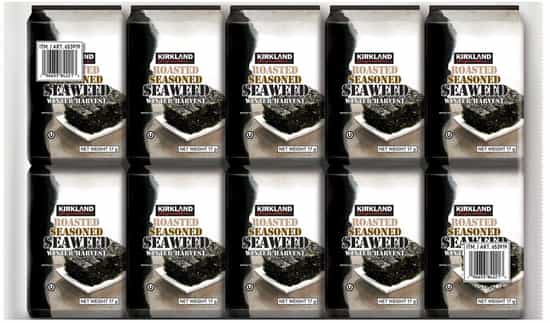 Kirkland Signature Winter Harvest Seaweed (17 g × 10 pk)