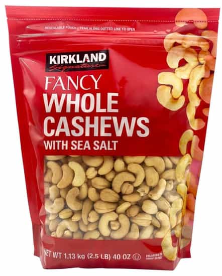 Kirkland Signature Whole Fancy Cashews (1.13 kg)