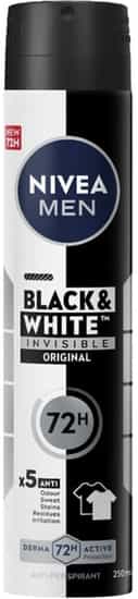 Nivea Men Black & White Original Deodorant (250 ml x 6 pk)
