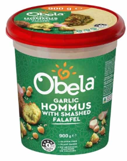 Obela Smashed Falafel Hommus (900 g)