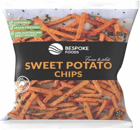 Bespoke Foods Sweet Potato Chips (1.8 kg)
