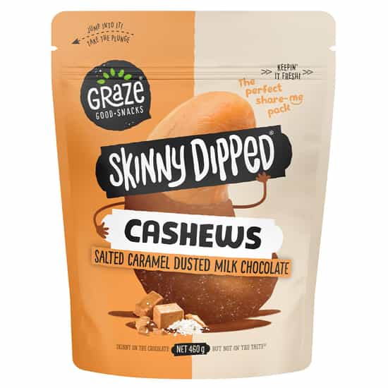 Graze Skinny Dipped Cashews (460 g)
