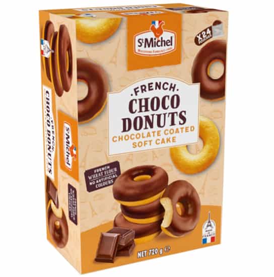 St Michel Chocolate Coated Donuts (720 g)