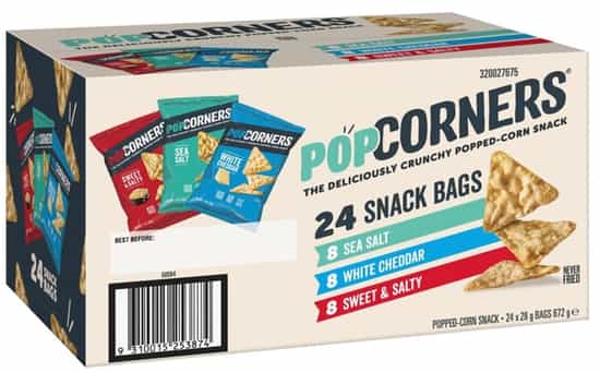 PopCorners Corn Chips Box Variety Pack (28 g x 24 pk)