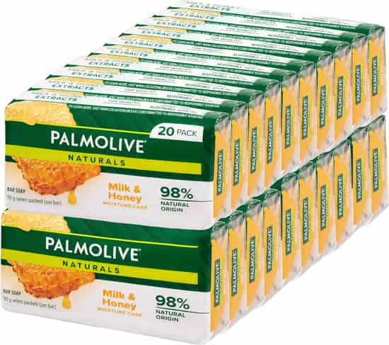 Palmolive Milk & Honey Bar Soap (90 g x 20 pk)