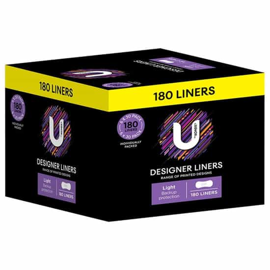 U By Kotex Designer Liners (180 pk)