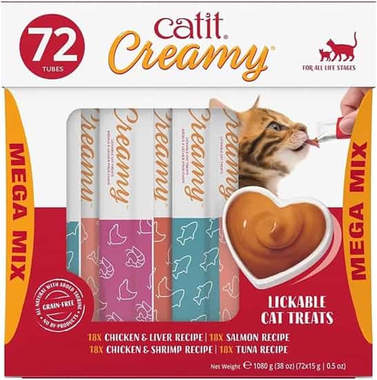 Catit Creamy Cat Treat (15 g x 72 pk)