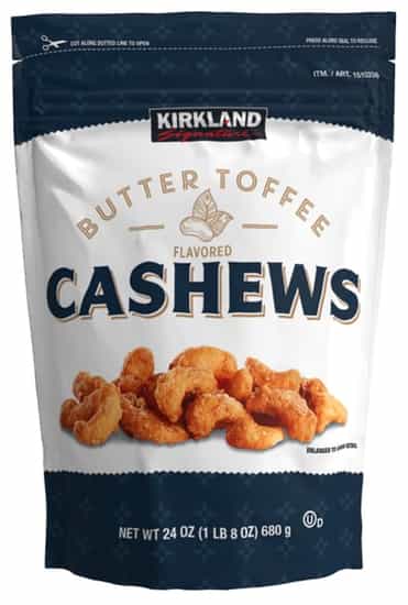 Kirkland Signature Butter Toffee Cashews (680 g)