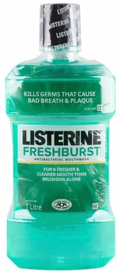 Listerine Freshburst Mouthwash (1 L x 3 pk)