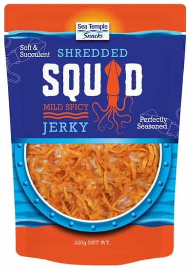 Squid Brand Sea Temple Shredded Mild Squid Jerky (320 g)