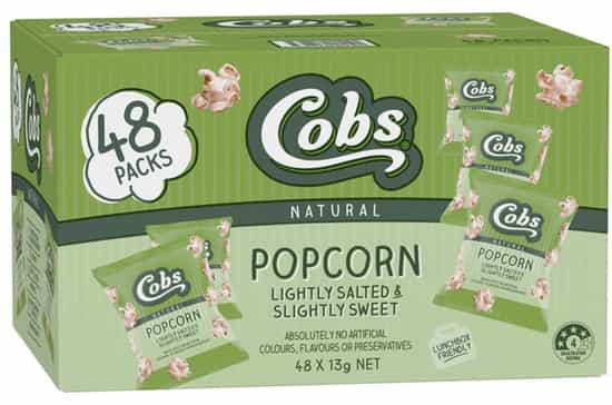 Cobs Lightly Salted & Sweet Popcorn (1.69 oz x 13 ct)