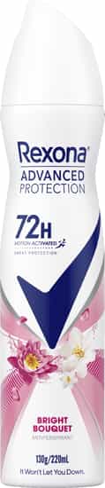 Rexona Women's 72h Advanced Bright Bouquet Deodorant (220 ml x 6 pk)