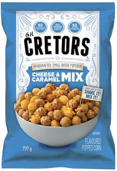 G.H. Cretors Cheese & Caramel Popcorn (737 g)