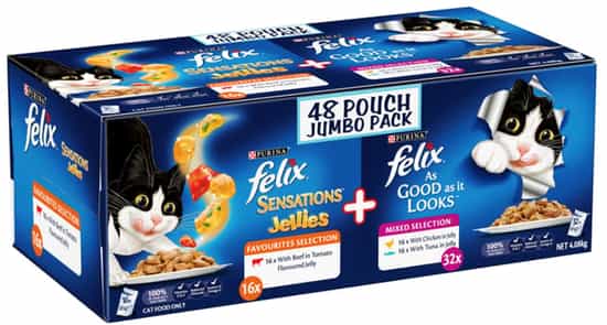 Felix Mixed Selection Cat Food (85 g x 48 pk)