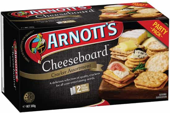 Arnott's Cheeseboard Crackers (500 g)