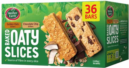 Mother Earth Baked Oaty Slices (40 g x 36 pk)