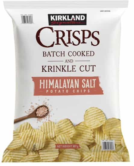 Kirkland Signature Krinkle Cut Crisps Potato Chips (907 g)