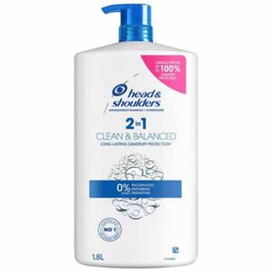 Head & Shoulders Balanced 2 in 1 Shampoo & Conditioner (1 ea)