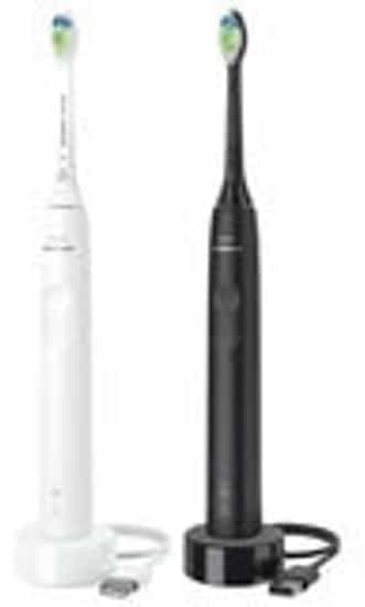 Philips Sonicare 3100 Toothbrush White & Black Bundle (1 ea)