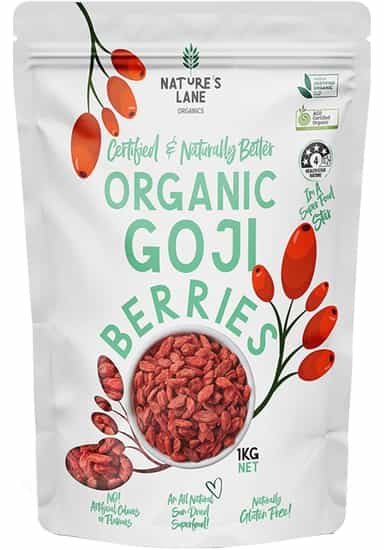 Nature's Lane Organic Goji Berries (1 kg)