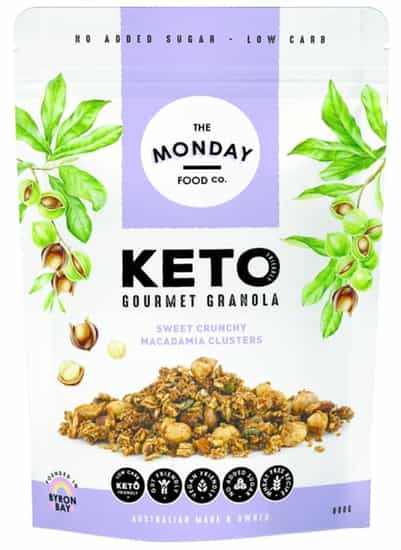 The Monday Food Sweet Crunchy Macadamia Clusters Granola (800 g)