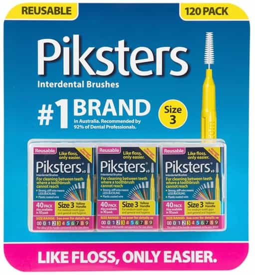 Piksters Interdental Brushes (120 pk)