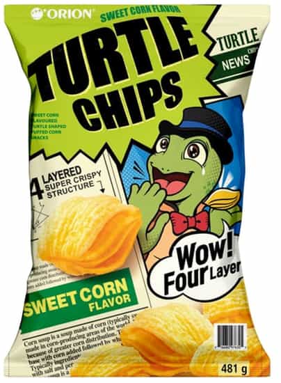 Orion Turtle Chips (481 g)