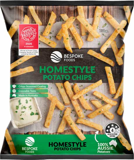 Bespoke Foods Homestyle Potato Chips (1.8 kg)