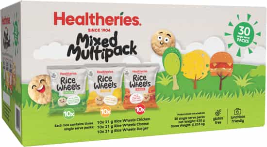 Healtheries Multipack Rice Wheels (21 g x 30 pk)