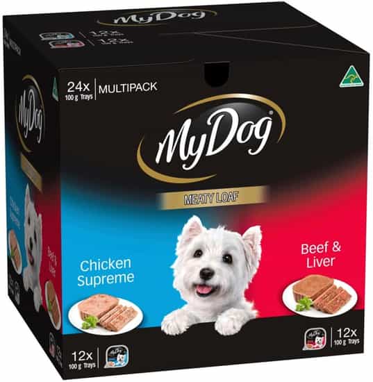 My Dog Chicken, Beef & Liver Wet Dog Food (100 g x 24 pk)